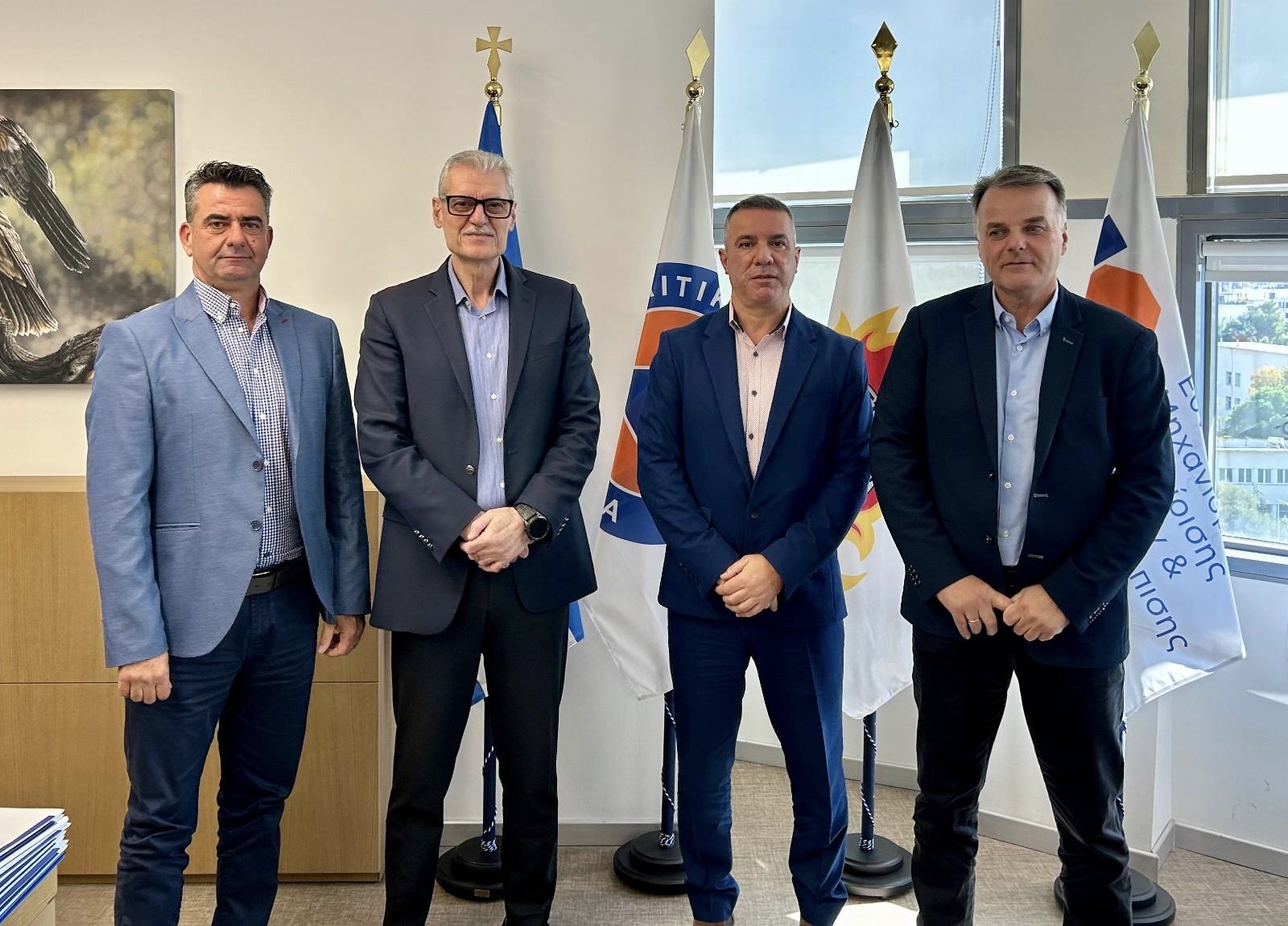 Δελτίο τύπου σχετικά με την συνάντηση της Ομοσπονδίας μας με τον Υπουργό Κλιματικής Κρίσης και Πολιτικής Προστασίας.